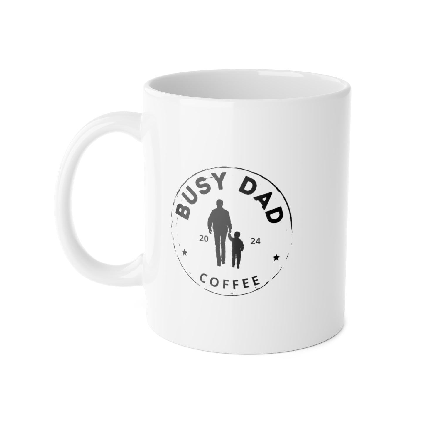 Busy Dad Coffee Ceramic Mug, 11oz